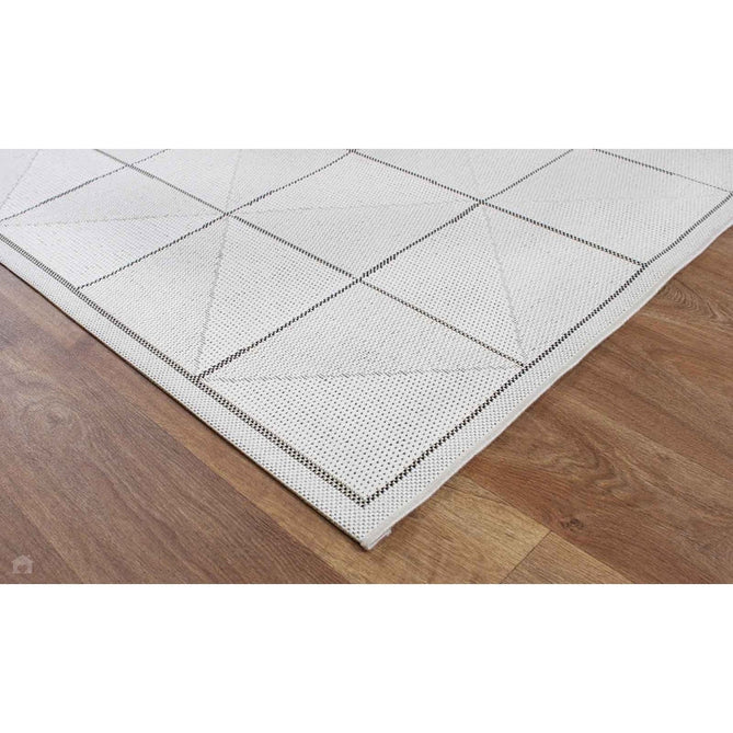 Patio PAT06 Check Modern Geometric Durable Stain-Resistant Weatherproof Flatweave In-Outdoor Ivory Rug-Asiatic Carpets-Rug Love - The Most Loved Rug Store