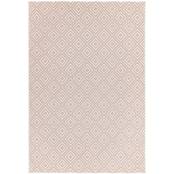 Patio PAT13 Jewel Modern Geometric Durable Stain-Resistant Weatherproof Flatweave In-Outdoor Pink Rug-Asiatic Carpets-Rug Love - The Most Loved Rug Store