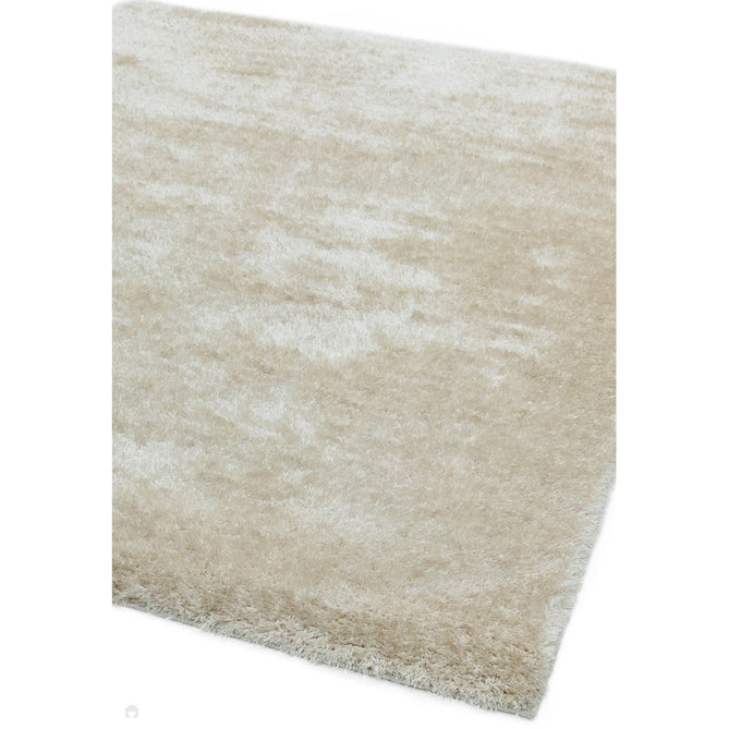 Payton Soft Shimmer Silky Polyester Plain Shaggy Beige Rug-Asiatic Carpets-Rug Love - The Most Loved Rug Store