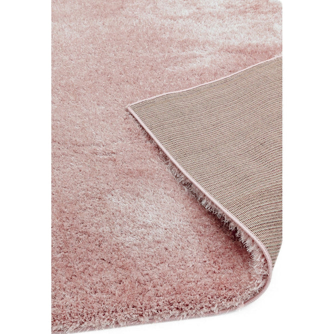 Payton Soft Shimmer Silky Polyester Plain Shaggy Pink Rug-Asiatic Carpets-Rug Love - The Most Loved Rug Store