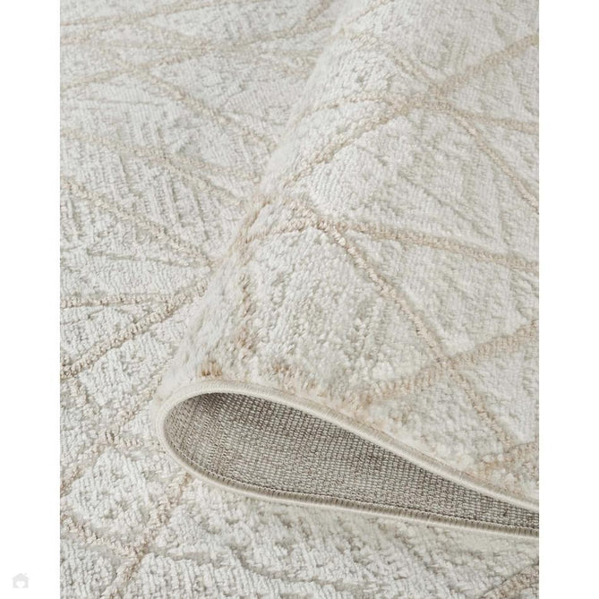 Perla Axis PER01 Modern Abstract Distressed Metallic Shimmer Soft Textured Polyblend Short Pile Ivory/Warm Beige/Stone Taupe/Pearl Grey/Champagne Rug-Desire Rugs-Rug Love - The Most Loved Rug Store