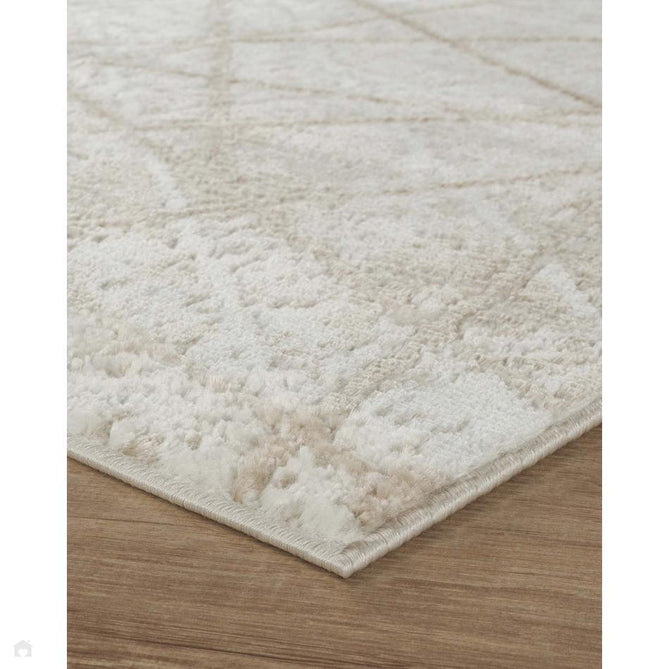 Perla Axis PER01 Modern Abstract Distressed Metallic Shimmer Soft Textured Polyblend Short Pile Ivory/Warm Beige/Stone Taupe/Pearl Grey/Champagne Rug-Desire Rugs-Rug Love - The Most Loved Rug Store