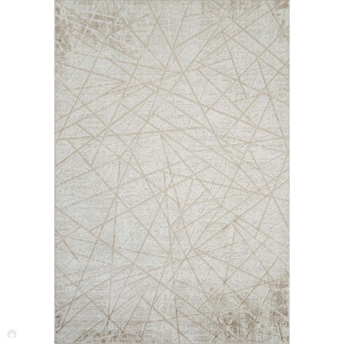 Perla Axis PER01 Modern Abstract Distressed Metallic Shimmer Soft Textured Polyblend Short Pile Ivory/Warm Beige/Stone Taupe/Pearl Grey/Champagne Rug-Desire Rugs-Rug Love - The Most Loved Rug Store