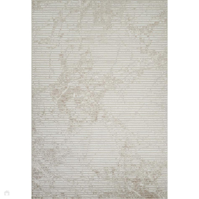 Perla Molten PER02 Modern Abstract Distressed Metallic Shimmer Soft Textured Polyblend Short Pile Ivory/Oatmeal Beige/Champagne/Stone Taupe/Soft Sand Rug-Desire Rugs-Rug Love - The Most Loved Rug Store