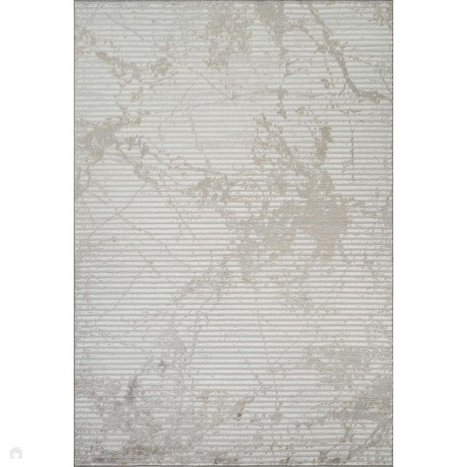 Perla Molten PER02 Modern Abstract Distressed Metallic Shimmer Soft Textured Polyblend Short Pile Silver Grey/Pearl White/Steel/Smoke Taupe/Gunmetal Rug-Desire Rugs-Rug Love - The Most Loved Rug Store