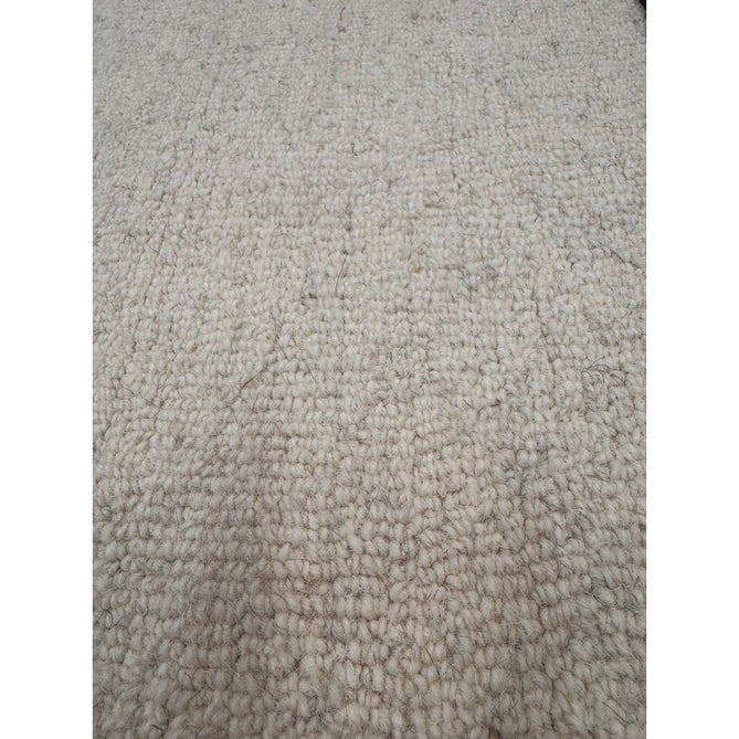 Piper Modern Plain Textured Loop Pile Smooth Border Hand-Woven Wool Cream/Black Rug-Origins-Rug Love - The Most Loved Rug Store