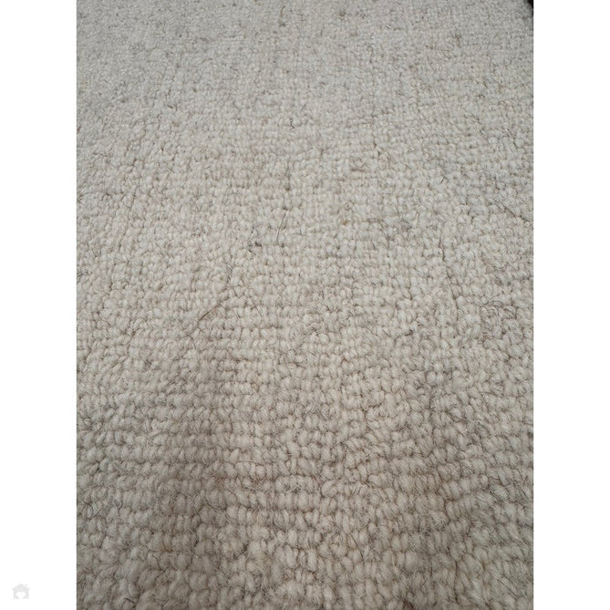 Piper Modern Plain Textured Loop Pile Smooth Border Hand-Woven Wool Cream/Taupe Rug-Origins-Rug Love - The Most Loved Rug Store