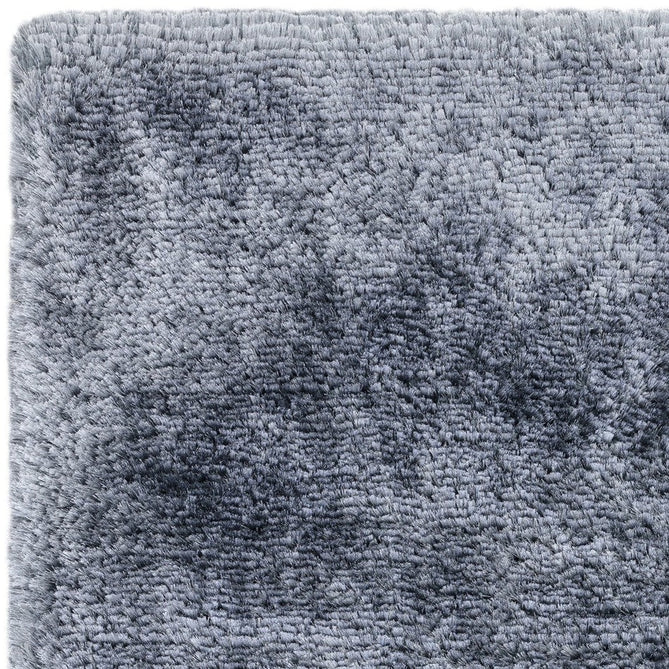 Plush Luxury Super Thick Heavyweight High-Density Hand-Woven Soft High-Pile Plain Polyester Tonal Textured Metallic Shimmer Shaggy Airforce Blue Rug-Asiatic Carpets-Rug Love - The Most Loved Rug Store