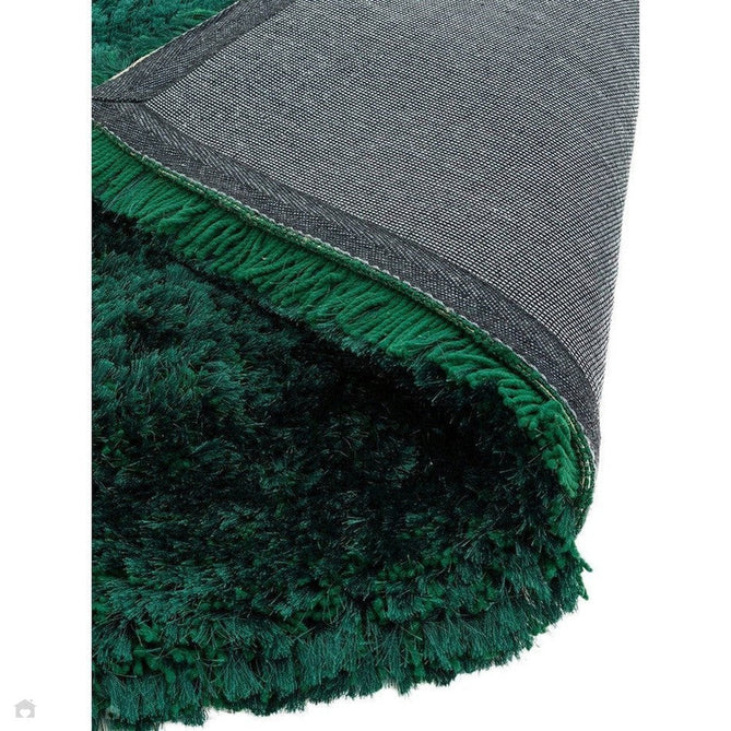 Plush Luxury Super Thick Heavyweight High-Density Hand-Woven Soft High-Pile Plain Polyester Tonal Textured Metallic Shimmer Shaggy Emerald Rug-Asiatic Carpets-Rug Love - The Most Loved Rug Store