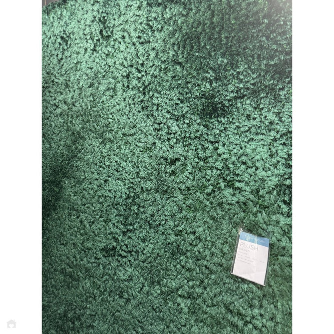 Plush Luxury Super Thick Heavyweight High-Density Hand-Woven Soft High-Pile Plain Polyester Tonal Textured Metallic Shimmer Shaggy Emerald Rug-Asiatic Carpets-Rug Love - The Most Loved Rug Store