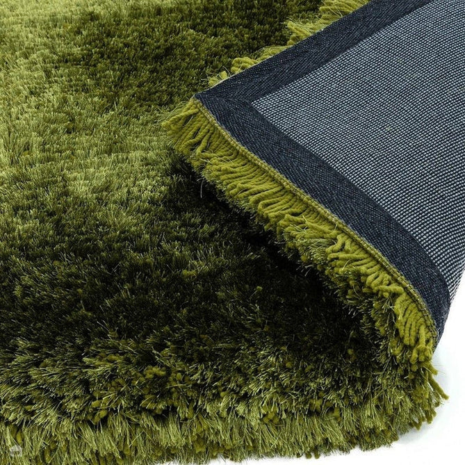 Plush Luxury Super Thick Heavyweight High-Density Hand-Woven Soft High-Pile Plain Polyester Tonal Textured Metallic Shimmer Shaggy Green Rug-Asiatic Carpets-Rug Love - The Most Loved Rug Store