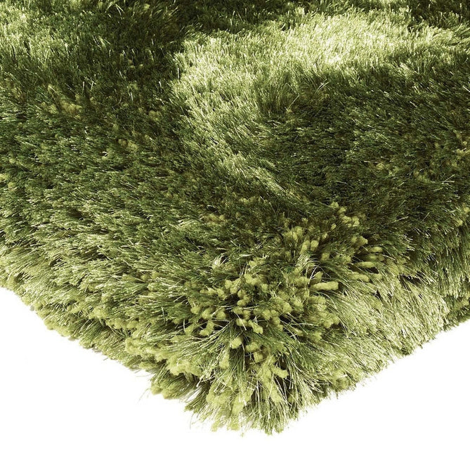 Plush Luxury Super Thick Heavyweight High-Density Hand-Woven Soft High-Pile Plain Polyester Tonal Textured Metallic Shimmer Shaggy Green Rug-Asiatic Carpets-Rug Love - The Most Loved Rug Store