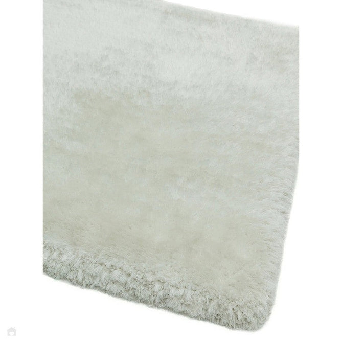 Plush Luxury Super Thick Heavyweight High-Density Hand-Woven Soft High-Pile Plain Polyester Tonal Textured Metallic Shimmer Shaggy Ivory/White Rug-Asiatic Carpets-Rug Love - The Most Loved Rug Store