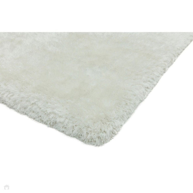 Plush Luxury Super Thick Heavyweight High-Density Hand-Woven Soft High-Pile Plain Polyester Tonal Textured Metallic Shimmer Shaggy Ivory/White Rug-Asiatic Carpets-Rug Love - The Most Loved Rug Store