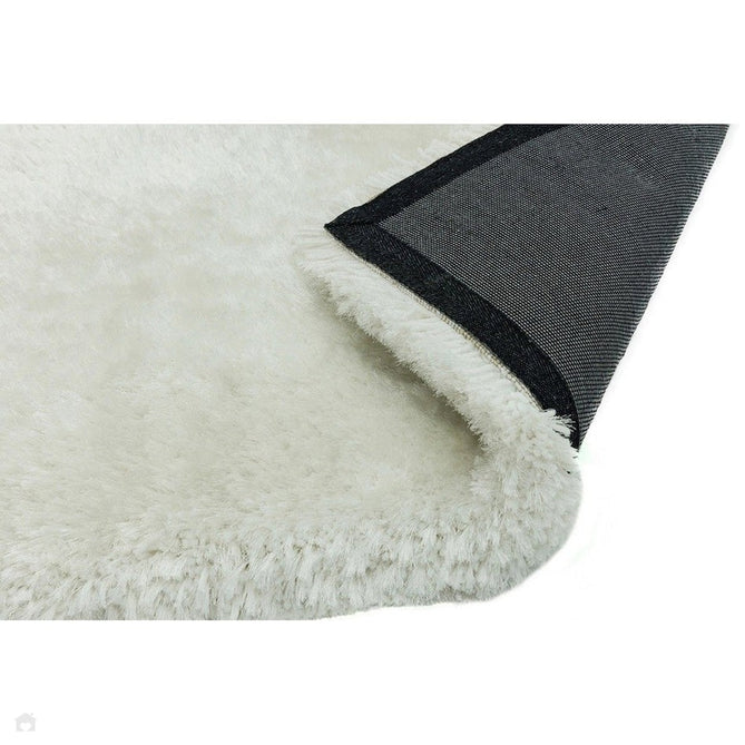 Plush Luxury Super Thick Heavyweight High-Density Hand-Woven Soft High-Pile Plain Polyester Tonal Textured Metallic Shimmer Shaggy Ivory/White Rug-Asiatic Carpets-Rug Love - The Most Loved Rug Store
