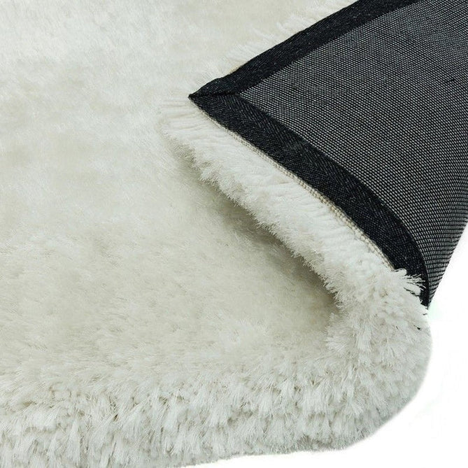 Plush Luxury Super Thick Heavyweight High-Density Hand-Woven Soft High-Pile Plain Polyester Tonal Textured Metallic Shimmer Shaggy Ivory/White Rug-Asiatic Carpets-Rug Love - The Most Loved Rug Store