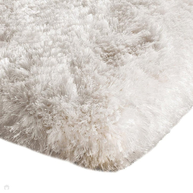 Plush Luxury Super Thick Heavyweight High-Density Hand-Woven Soft High-Pile Plain Polyester Tonal Textured Metallic Shimmer Shaggy Ivory/White Rug-Asiatic Carpets-Rug Love - The Most Loved Rug Store
