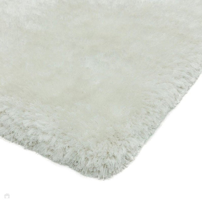 Plush Luxury Super Thick Heavyweight High-Density Hand-Woven Soft High-Pile Plain Polyester Tonal Textured Metallic Shimmer Shaggy Ivory/White Rug-Asiatic Carpets-Rug Love - The Most Loved Rug Store