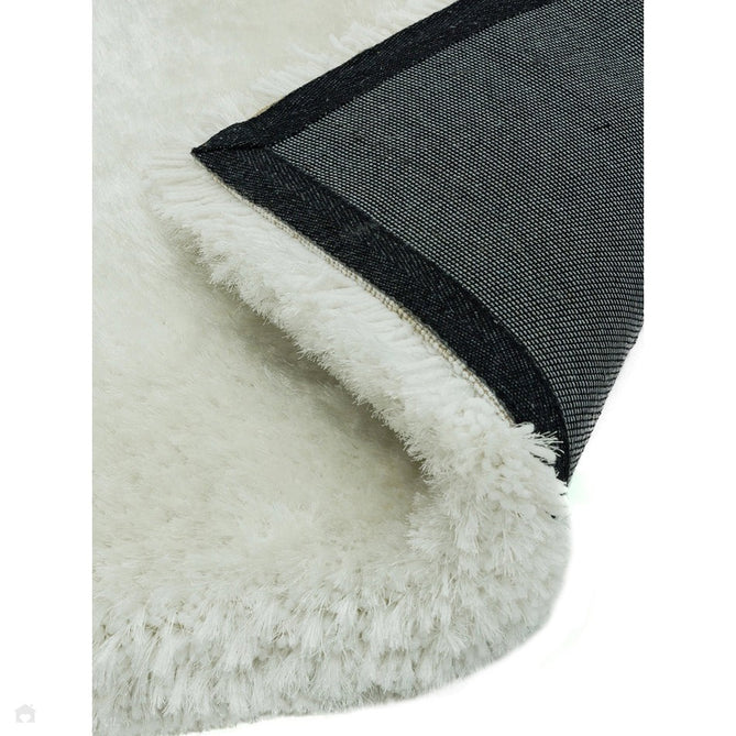Plush Luxury Super Thick Heavyweight High-Density Hand-Woven Soft High-Pile Plain Polyester Tonal Textured Metallic Shimmer Shaggy Ivory/White Rug-Asiatic Carpets-Rug Love - The Most Loved Rug Store