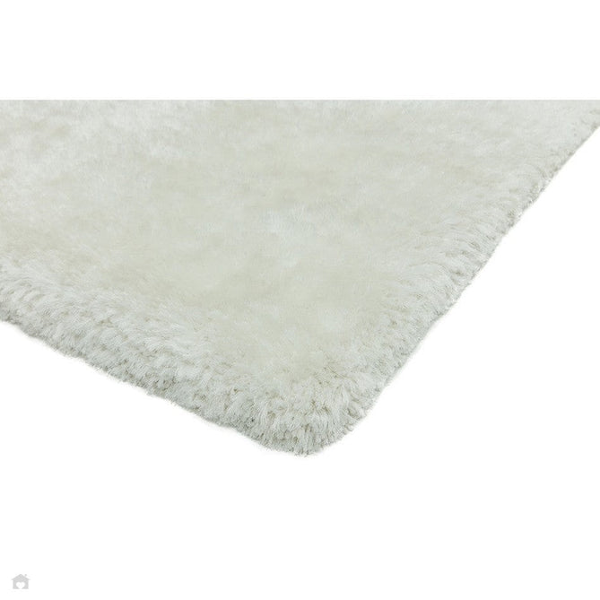 Plush Luxury Super Thick Heavyweight High-Density Hand-Woven Soft High-Pile Plain Polyester Tonal Textured Metallic Shimmer Shaggy Ivory/White Rug-Asiatic Carpets-Rug Love - The Most Loved Rug Store