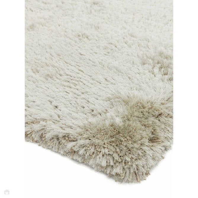 Plush Luxury Super Thick Heavyweight High-Density Hand-Woven Soft High-Pile Plain Polyester Tonal Textured Metallic Shimmer Shaggy Pearl Rug-Asiatic Carpets-Rug Love - The Most Loved Rug Store