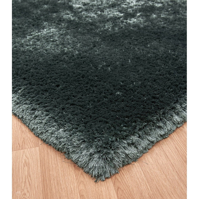 Plush Luxury Super Thick Heavyweight High-Density Hand-Woven Soft High-Pile Plain Polyester Tonal Textured Metallic Shimmer Shaggy Petrol Rug-Asiatic Carpets-Rug Love - The Most Loved Rug Store