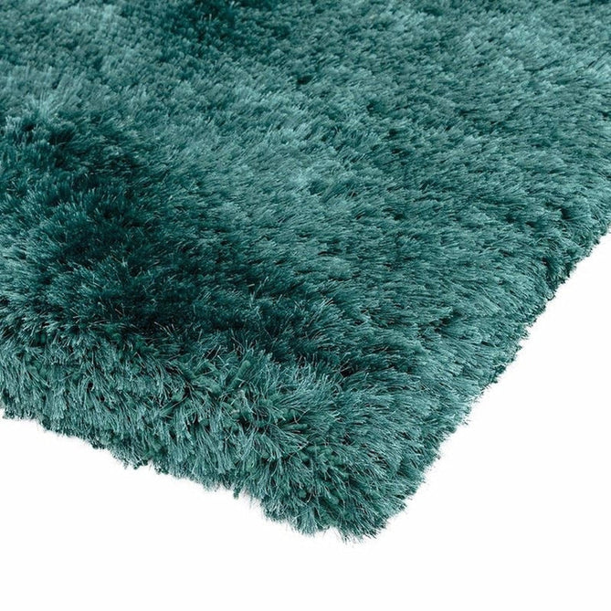 Plush Luxury Super Thick Heavyweight High-Density Hand-Woven Soft High-Pile Plain Polyester Tonal Textured Metallic Shimmer Shaggy Petrol Rug-Asiatic Carpets-Rug Love - The Most Loved Rug Store