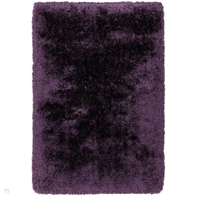 Plush Luxury Super Thick Heavyweight High-Density Hand-Woven Soft High-Pile Plain Polyester Tonal Textured Metallic Shimmer Shaggy Purple Rug-Asiatic Carpets-Rug Love - The Most Loved Rug Store