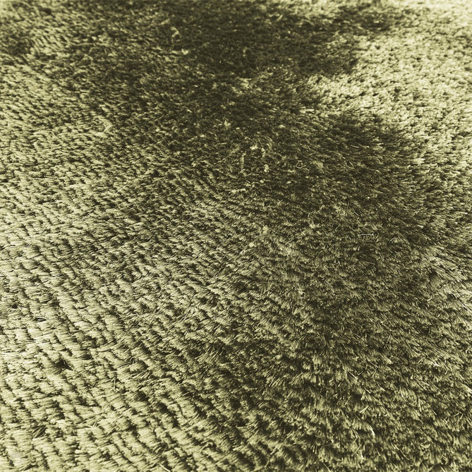 Plush Luxury Super Thick Heavyweight High-Density Hand-Woven Soft High-Pile Plain Polyester Tonal Textured Metallic Shimmer Shaggy Sage Round Rug-Asiatic Carpets-Rug Love - The Most Loved Rug Store