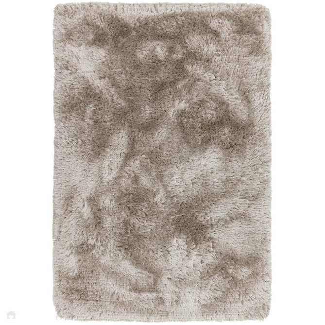 Plush Luxury Super Thick Heavyweight High-Density Hand-Woven Soft High-Pile Plain Polyester Tonal Textured Metallic Shimmer Shaggy Sand Rug-Asiatic Carpets-Rug Love - The Most Loved Rug Store