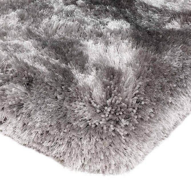 Plush Luxury Super Thick Heavyweight High-Density Hand-Woven Soft High-Pile Plain Polyester Tonal Textured Metallic Shimmer Shaggy Silver Rug-Asiatic Carpets-Rug Love - The Most Loved Rug Store