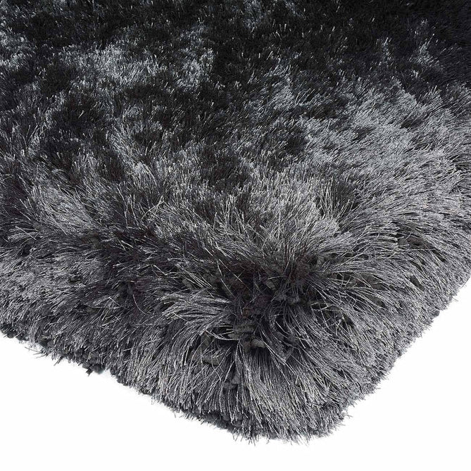 Plush Luxury Super Thick Heavyweight High-Density Hand-Woven Soft High-Pile Plain Polyester Tonal Textured Metallic Shimmer Shaggy Slate Rug-Asiatic Carpets-Rug Love - The Most Loved Rug Store