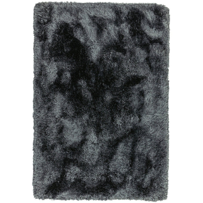 Plush Luxury Super Thick Heavyweight High-Density Hand-Woven Soft High-Pile Plain Polyester Tonal Textured Metallic Shimmer Shaggy Slate Rug-Asiatic Carpets-Rug Love - The Most Loved Rug Store