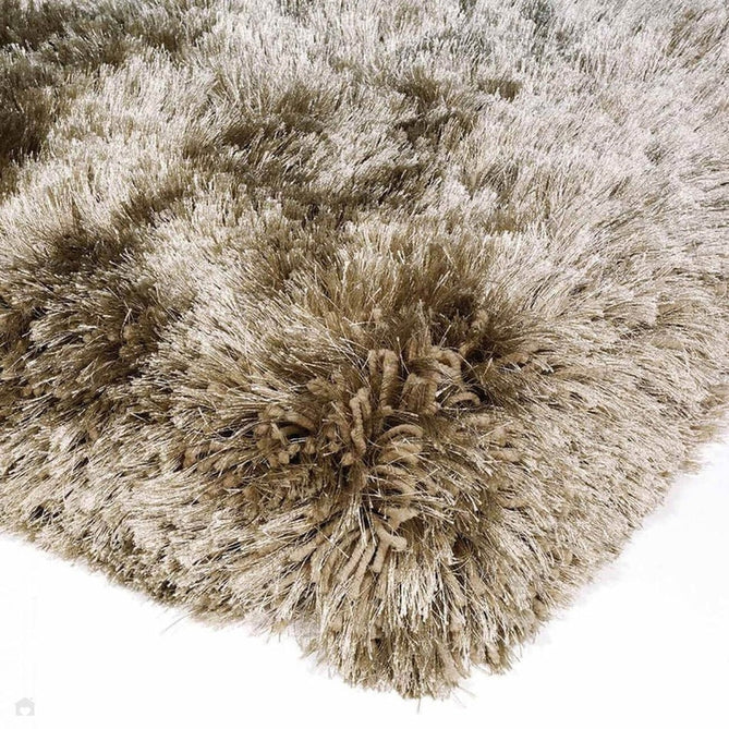 Plush Luxury Super Thick Heavyweight High-Density Hand-Woven Soft High-Pile Plain Polyester Tonal Textured Metallic Shimmer Shaggy Taupe Rug-Asiatic Carpets-Rug Love - The Most Loved Rug Store
