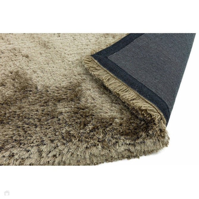 Plush Luxury Super Thick Heavyweight High-Density Hand-Woven Soft High-Pile Plain Polyester Tonal Textured Metallic Shimmer Shaggy Taupe Rug-Asiatic Carpets-Rug Love - The Most Loved Rug Store