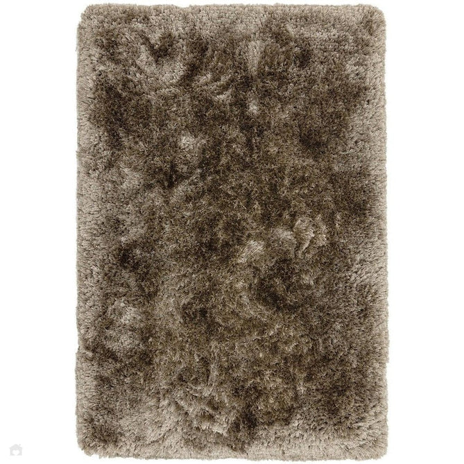 Plush Luxury Super Thick Heavyweight High-Density Hand-Woven Soft High-Pile Plain Polyester Tonal Textured Metallic Shimmer Shaggy Taupe Rug-Asiatic Carpets-Rug Love - The Most Loved Rug Store