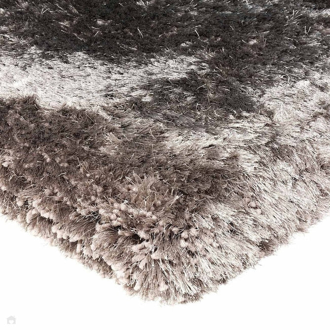 Plush Luxury Super Thick Heavyweight High-Density Hand-Woven Soft High-Pile Plain Polyester Tonal Textured Metallic Shimmer Shaggy Zinc Rug-Asiatic Carpets-Rug Love - The Most Loved Rug Store