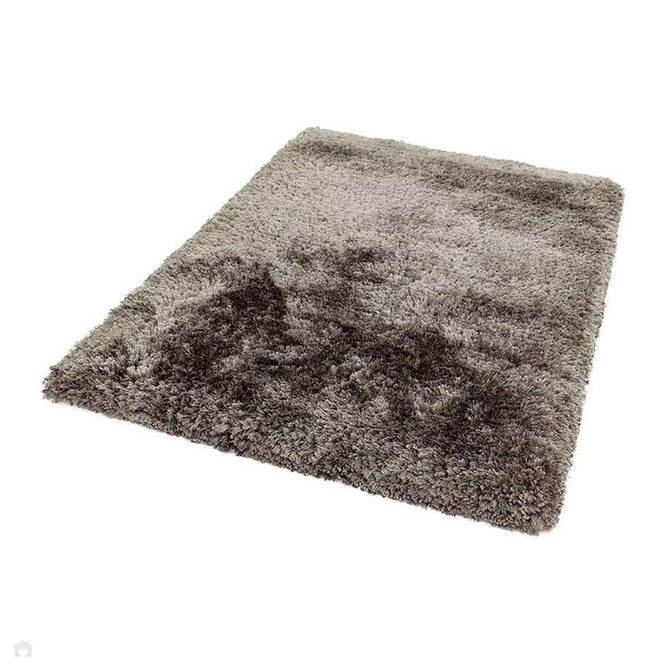 Plush Luxury Super Thick Heavyweight High-Density Hand-Woven Soft High-Pile Plain Polyester Tonal Textured Metallic Shimmer Shaggy Zinc Rug-Asiatic Carpets-Rug Love - The Most Loved Rug Store
