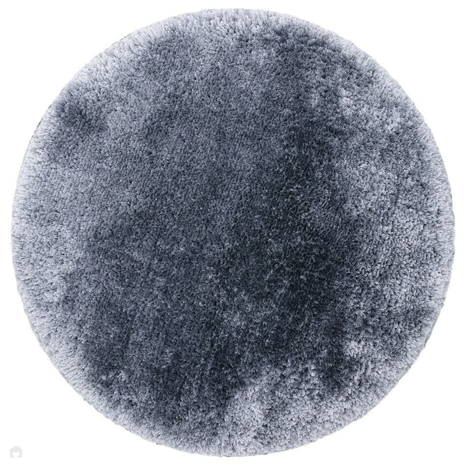 Plush Super Thick Heavyweight High-Density Luxury Hand-Woven Soft High-Pile Plain Polyester Shaggy Airforce Blue Rug-Asiatic Carpets-Rug Love - The Most Loved Rug Store