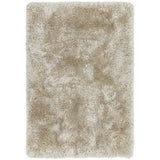 Plush Super Thick Heavyweight High-Density Luxury Hand-Woven Soft High-Pile Plain Polyester Shaggy Pearl Rug