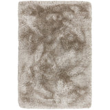 Plush Super Thick Heavyweight High-Density Luxury Hand-Woven Soft High-Pile Plain Polyester Shaggy Sand Rug