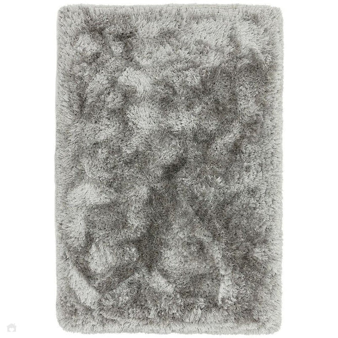 Plush Super Thick Heavyweight High-Density Luxury Hand-Woven Soft High-Pile Plain Polyester Shaggy Silver Rug-Asiatic Carpets-Rug Love - The Most Loved Rug Store