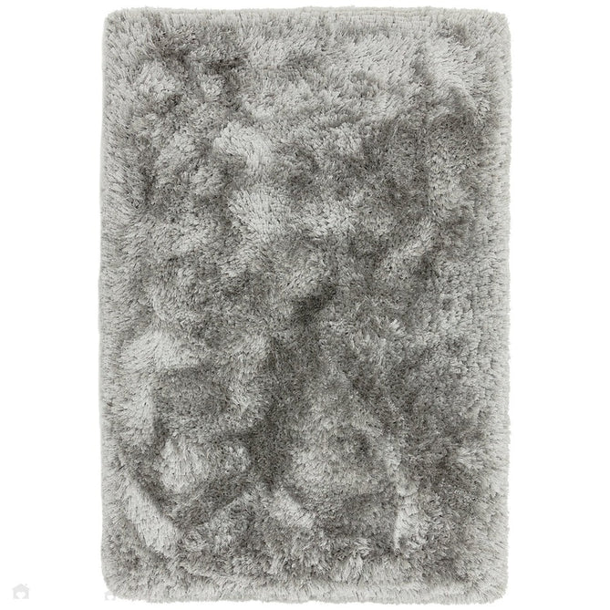 Plush Super Thick Heavyweight High-Density Luxury Hand-Woven Soft High-Pile Plain Polyester Shaggy Silver Rug-Asiatic Carpets-Rug Love - The Most Loved Rug Store
