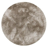 Plush Super Thick Heavyweight High-Density Luxury Hand-Woven Soft High-Pile Plain Shaggy Sand Round Rug