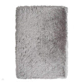 Polar PL 95 Plush Super Soft Fine Yarn Acrylic Hand-Tufted Long Pile Plain Shaggy Light Grey Rug 080 x 150 cm