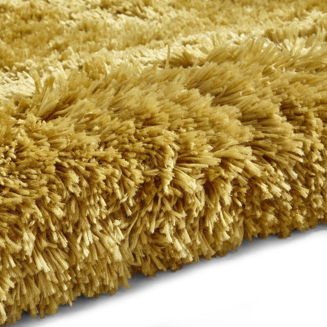 Polar PL 95 Plush Super Soft Fine Yarn Acrylic Hand-Tufted Long Pile Plain Shaggy Yellow Rug-Think Rugs-Rug Love - The Most Loved Rug Store
