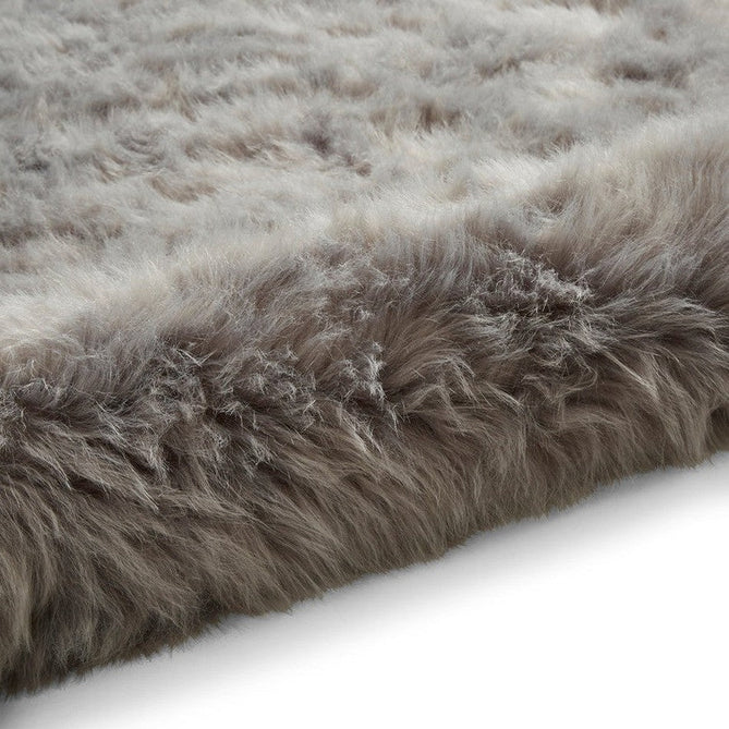 Polar Plush Plain Super Soft Fluffy Faux Fur Feel Textured Ultra Fine Yarn Acrylic Hand-Tufted Wispy Long Strand Shaggy Grey Rug-Think Rugs-Rug Love - The Most Loved Rug Store