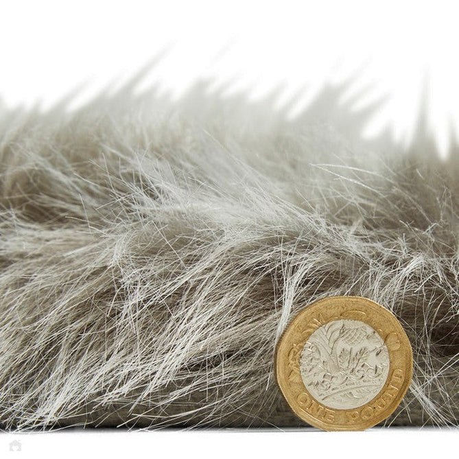 Polar Plush Plain Super Soft Fluffy Faux Fur Feel Textured Ultra Fine Yarn Acrylic Hand-Tufted Wispy Long Strand Shaggy Light Grey Rug-Think Rugs-Rug Love - The Most Loved Rug Store