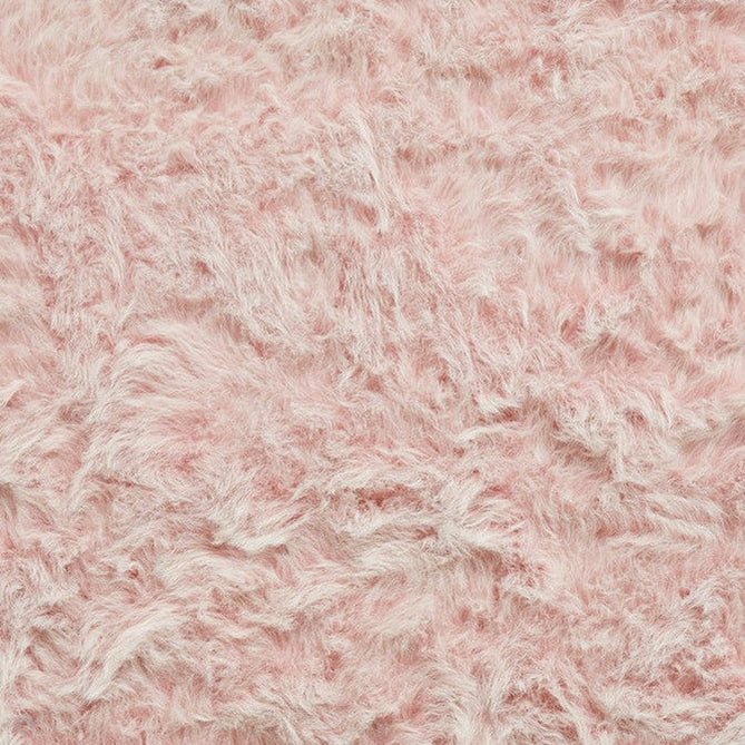 Polar Plush Plain Super Soft Fluffy Faux Fur Feel Textured Ultra Fine Yarn Acrylic Hand-Tufted Wispy Long Strand Shaggy Rose Rug-Think Rugs-Rug Love - The Most Loved Rug Store