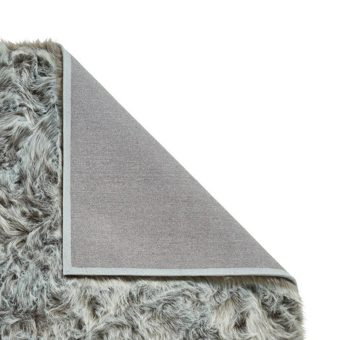 Polar Plush Super Soft Faux Feel Textured Fine Yarn Acrylic Hand-Tufted Long Pile Plain Shaggy Light Grey Rug-Think Rugs-Rug Love - The Most Loved Rug Store